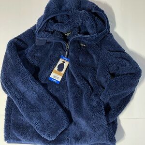 Eddie Bauer Kids Blue Fleece fluffy Jacket